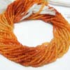 This listing is for the 1 strand of AAA Quality Shaded Carnelian Micro Faceted Roundell in size of 3 - 3.5 mm approx,,Length: 14 inch